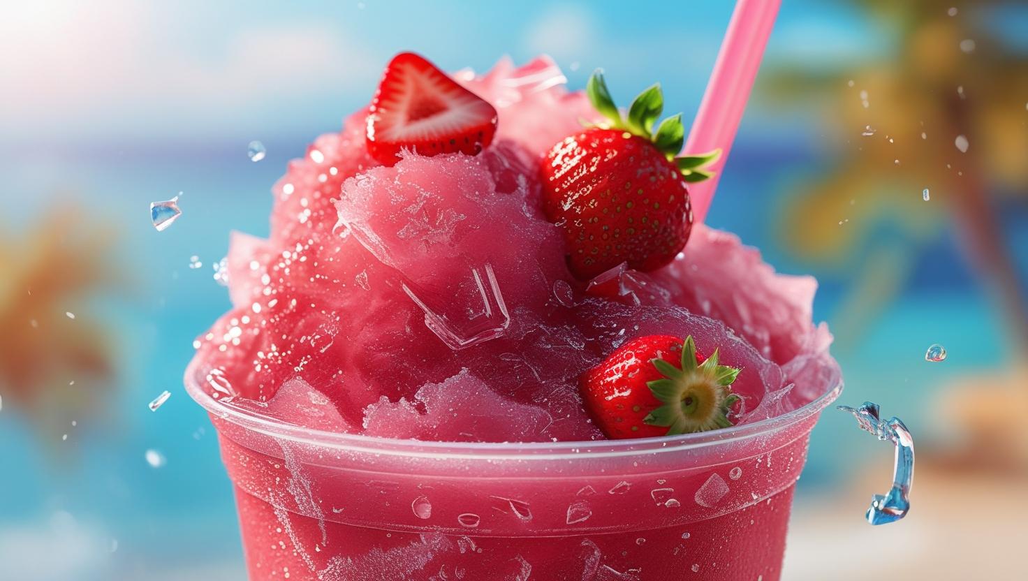 Strawberry Amino Slushie